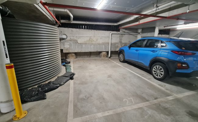 Indoor Parking Right Next to North Melbourne Train Station
