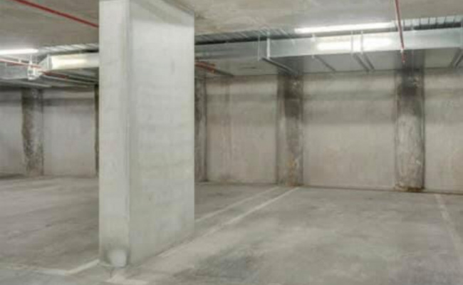 Indoor lot parking on Dryburgh Street in West Melbourne Victoria Indoor lot parking on Dryburgh Street in West Melbourne Victoria