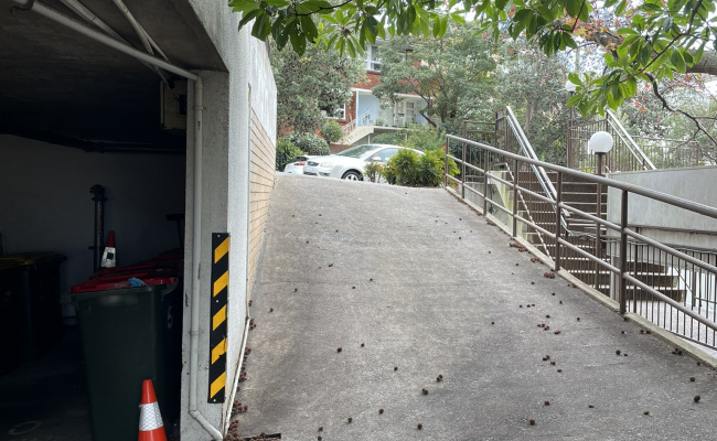 Undercover Parking in Randwick with 2 separate exits onto Dudley Street and also Mcanally Lane