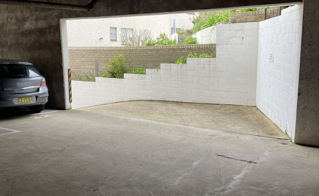 Undercover Parking in Randwick with 2 separate exits onto Dudley Street and also Mcanally Lane
