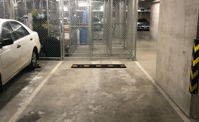 Secure underground carpark near city