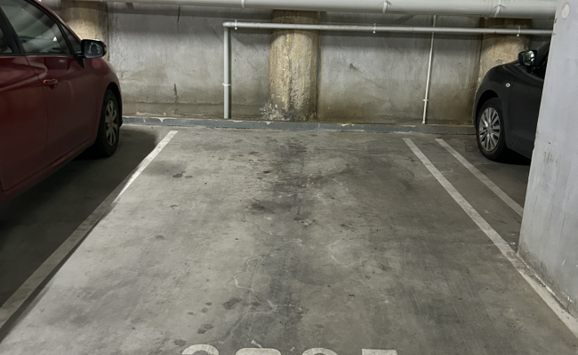 Spacious secured indoor parking space