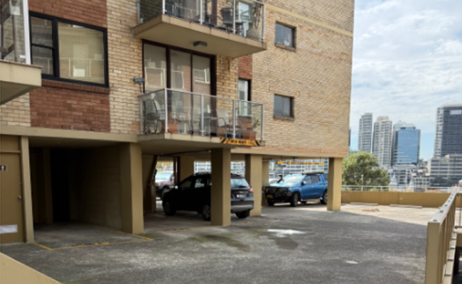 Secure Parking Space, McMahons point