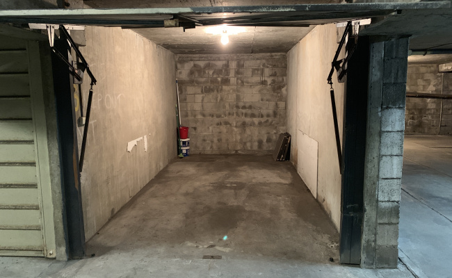 Garage available in underground secure area
