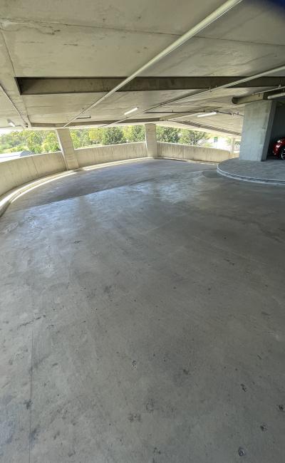 Great parking space right next to Lake Gininderra and woolworths