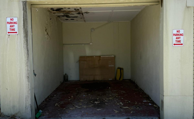Lock up garage parking on Edward Street in Bondi New South Wales