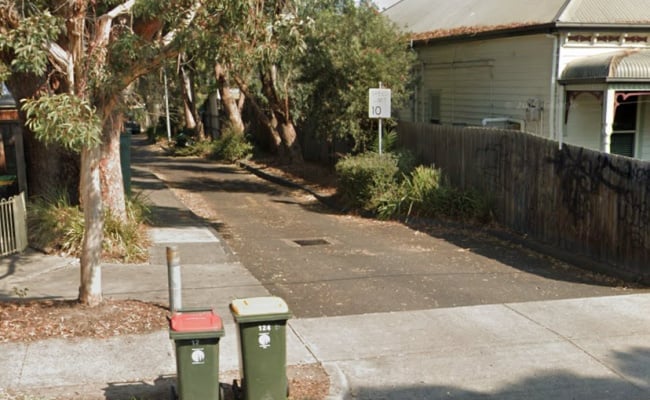 Outdoor lot parking on Weston Street in Brunswick Victoria Outdoor lot parking on Weston Street in Brunswick Victoria