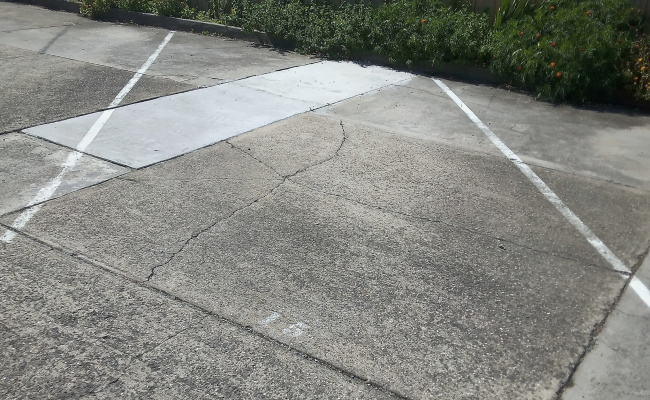 Outdoor parking space near Highpoint / Footscray Hospital.