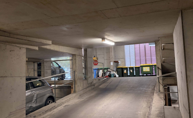 Central - Spacious, convenient and secure underground parking space near Metro