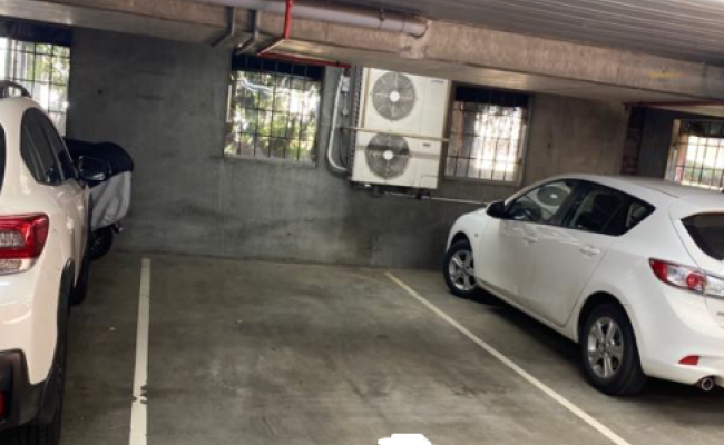 Indoor lot parking on Esplanade East in Port Melbourne Victoria Indoor lot parking on Esplanade East in Port Melbourne Victoria