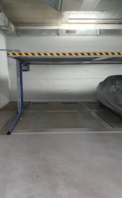 Car Stacker parking on Etna Street in Glen Huntly Victoria Car Stacker parking on Etna Street in Glen Huntly Victoria