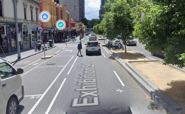 Parking space available at 181 Exhibition Street