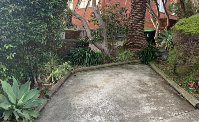 Driveway parking on Fairlight Street in Manly New South Wales