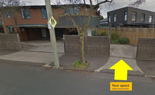 Armadale - Driveway Parking next to Train Station