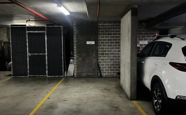 Indoor lot parking on First Avenue in Five Dock New South Wales Indoor lot parking on First Avenue in Five Dock New South Wales