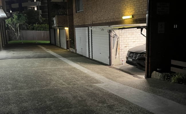 Locked Garage near Arncliffe Station