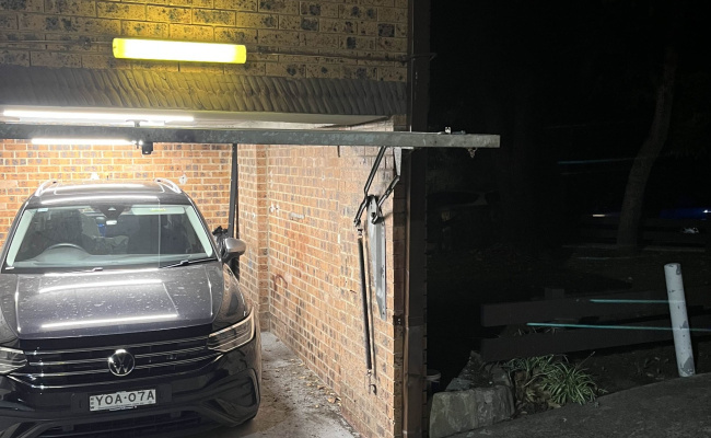 Locked Garage near Arncliffe Station