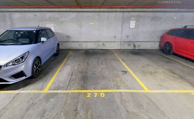 Indoor lot parking on Fitzroy Street in St Kilda Victoria