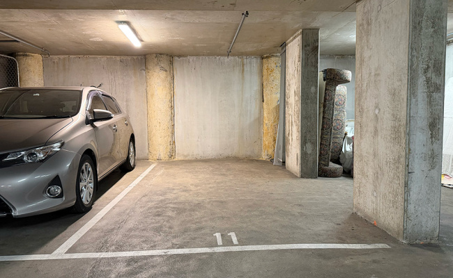 Secure underground park on Fitzroy St, St Kilda