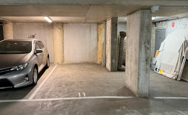 Secure underground park on Fitzroy St, St Kilda