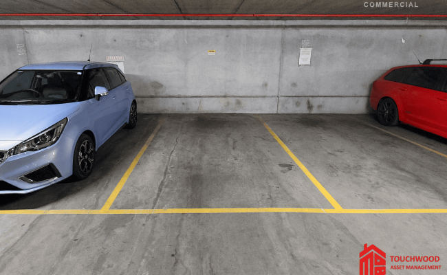 Indoor lot parking on Fitzroy Street in St Kilda Victoria