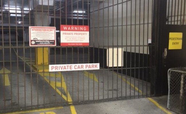 Indoor lot parking on Fitzroy Street in St Kilda Victoria Indoor lot parking on Fitzroy Street in St Kilda Victoria
