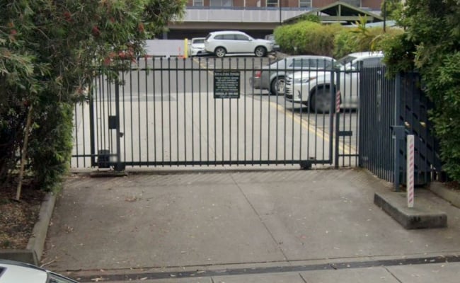 Outdoor lot parking on Flemington Road in North Melbourne Victoria