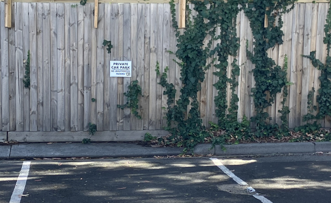 Secure off-street parking close to RCH in North Melbourne with access from Flemington Rd/Chapman St