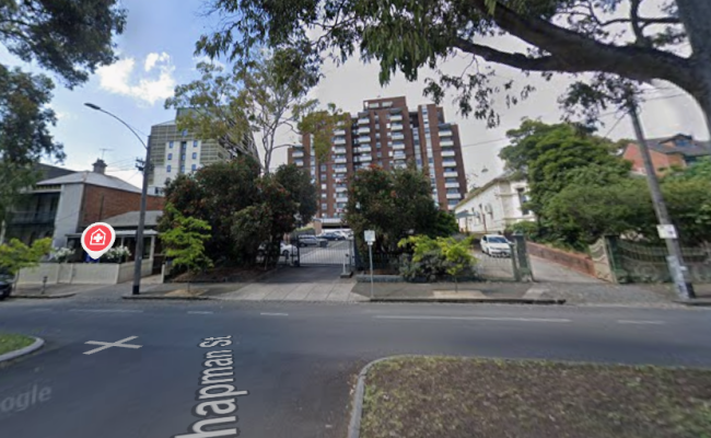 Secure off-street parking close to RCH in North Melbourne with access from Flemington Rd/Chapman St