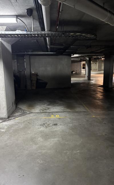Secure underground parking