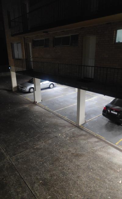 Parking slot in apartment ..near fontenoy park