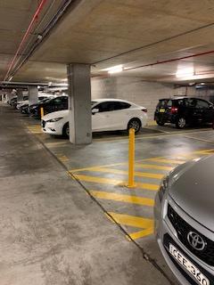 Secure indoor parking lot in Marina Square Wentworth point