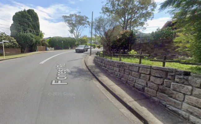 Driveway parking on Forest Road in Lugarno New South Wales