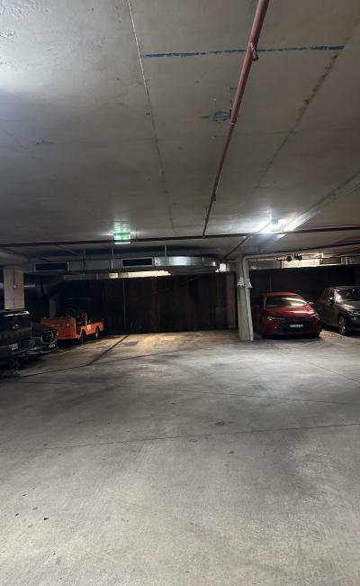 Secured underground parking space in Drummoyne