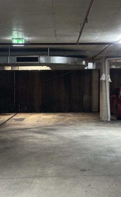 Secured underground parking space in Drummoyne