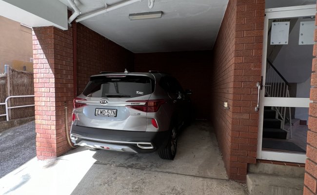 Great undercover parking next to Bondi Beach