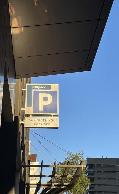 Great parking space in CBD