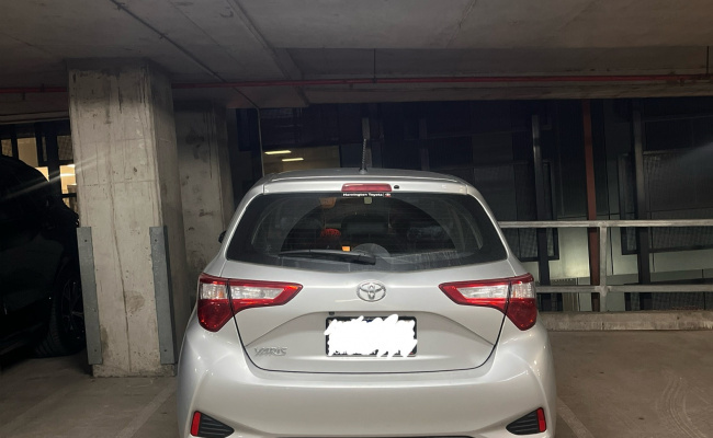 Indoor lot parking on Franklin Street in Melbourne Central Business District Victoria Indoor lot parking on Franklin Street in Melbourne Central Business District Victoria