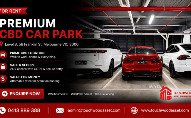 Indoor lot parking on Franklin Street in Melbourne Victoria Indoor lot parking on Franklin Street in Melbourne Victoria