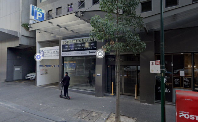 Indoor lot parking on Franklin Street in Melbourne Victoria