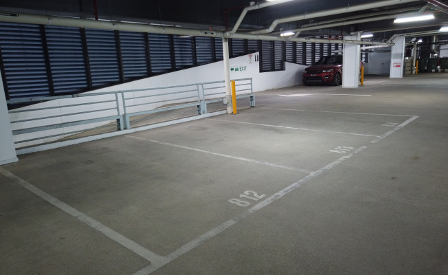 Indoor lot parking on Franklin Street in Melbourne Victoria Indoor lot parking on Franklin Street in Melbourne Victoria