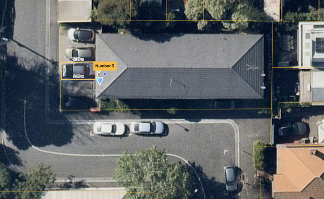 Driveway parking on Fraser Street in Richmond Victoria