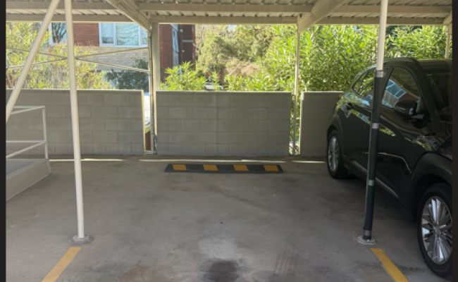 Undercover parking on Fullerton Street in Woollahra New South Wales Undercover parking on Fullerton Street in Woollahra New South Wales