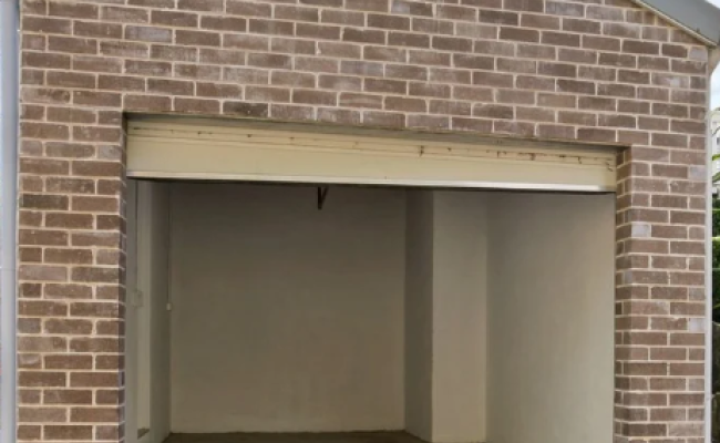 completely empty Garage for Car Plus personal effects if needed.