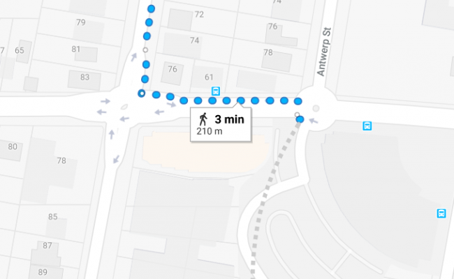 3-minute walk to Bankstown Hospital (210m only!)