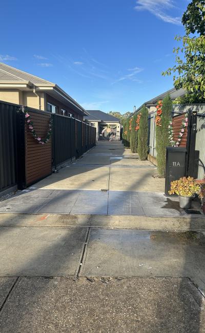 Driveway parking on Gambia Avenue in Hampstead Gardens South Australia Driveway parking on Gambia Avenue in Hampstead Gardens South Australia