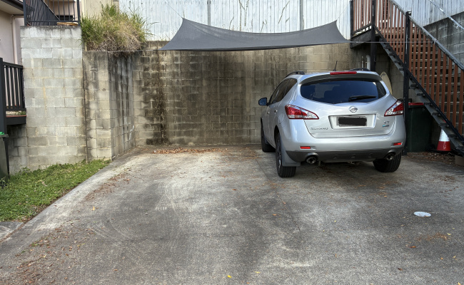 Driveway parking on Garrick Terrace in Herston Queensland