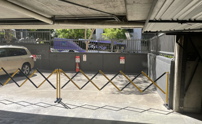 Outdoor lot parking on George Street in Brisbane City Queensland Outdoor lot parking on George Street in Brisbane City Queensland