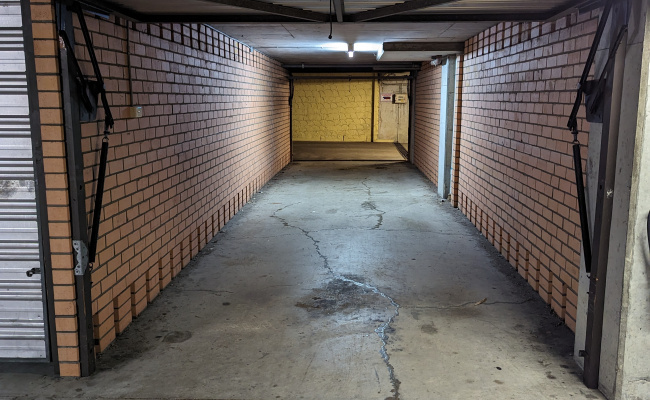 Lock up garage parking on George Street in Brisbane City Queensland Lock up garage parking on George Street in Brisbane City Queensland