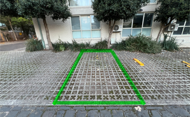 Great off street parking space easy access to CBD
